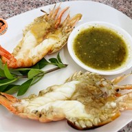 เมนูของร้าน กุ้งอบซอสชูชกยิ้ม พุทธมณฑล สาย5