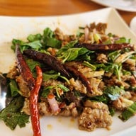เมนูของร้าน ลาบเป็ดชัยนาท