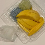 เมนูของร้าน ข้าวเหนียวมะม่วงแม่สมัย ตลาดเวิลด์ไนท์มาเก็ต