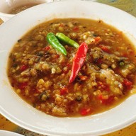 เมนูของร้าน คูเหลาไก่รวน
