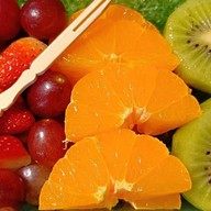 กระต่ายป่า ผลไม้ ปอก ปั่น  สายไหม ปอกปั่น  ผลไม้สด