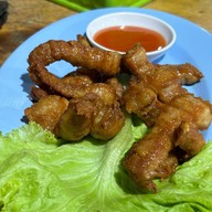 เมนูของร้าน ข้าวต้มจันทร์ อาหารตามสั่ง