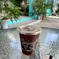 เมนูของร้าน 93 ninety three degrees coffee