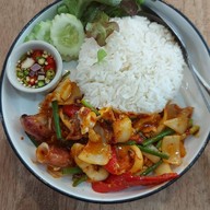 เมนูของร้าน ร้านสีส้ม -