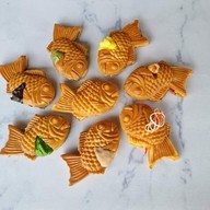 เมนูของร้าน ขนมปลาเกาหลีพุง-ออ-ปัง ถนนรวมใจชน