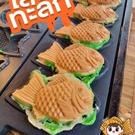 เมนูของร้าน ขนมปลาเกาหลีพุง-ออ-ปัง ถนนรวมใจชน