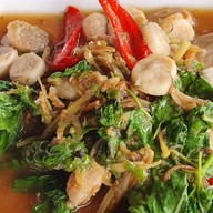 เมนูของร้าน บ้านชาวเลบางตะบูน
