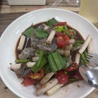 เมนูของร้าน ร้านยำนายหนวด ลาดพร้าวซ.1 ลาดพร้าวซอย1