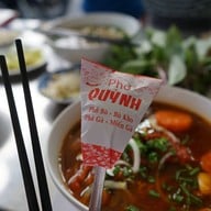 เมนูของร้าน Pho Quynh