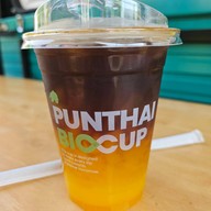 เมนูของร้าน PunThai Coffee สี่แยกบ้านแขก