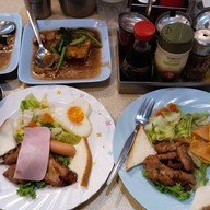 เมนูของร้าน สเต็กสอาด (1970) สี่แยกบ้านแขก ดั้งเดิม ไม่มีสาขา