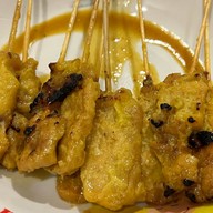 เมนูของร้าน สมพรหมูสะเต๊ะ หน้าตลาดบางแค