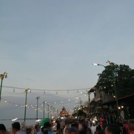 บรรยากาศ ถนนคนเดิน หนองคาย