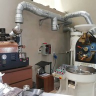 Unfinished coffee roaster Ladprao-wanghin