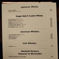 เมนู 365 Days Jazz Bar