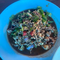 เมนูของร้าน ส้มตำสายจอง