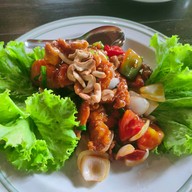 เมนูของร้าน อาหารริมสวนนัดพบ