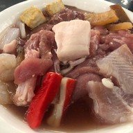 เมนูของร้าน จ่าอูหมูเกาหลี  พระราม5