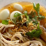 ข้าวซอสเทอริยากิ อ้อมน้อย