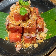 เมนูของร้าน บ้านส้มตำ บางนา