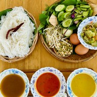เมนูของร้าน ขนมจีนบ้านสวนคลองหก