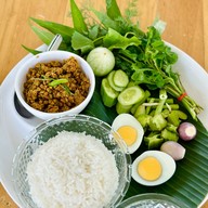 เมนูของร้าน ขนมจีนบ้านสวนคลองหก