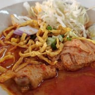 เมนูของร้าน ข้าวซอยเฒ่าแก่เอก วัดพระแก้ว เชียงราย