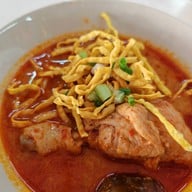 เมนูของร้าน ข้าวซอยเฒ่าแก่เอก วัดพระแก้ว เชียงราย