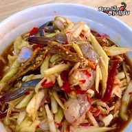 เมนูของร้าน สากกะเบือ ลาบแซ่บ -