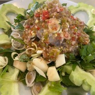 เมนูของร้าน ครัวลุงแถม สำนักงานใหญ่