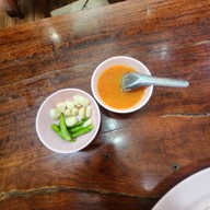 เมนูของร้าน พรเพ็ญขาหมูเสวย