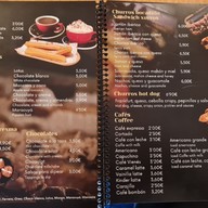 เมนู La Selecta De Xurros Sagrada familia