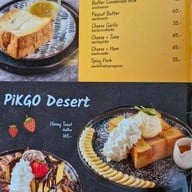 เมนู PiGKO Cafe' Coffee & Zakka