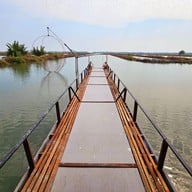 บรรยากาศ ฟาร์มสมใจซีฟู้ดส์ - บางขุนเทียน ชายทะเล