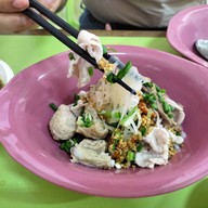 เมนูของร้าน ก๋วยเตี๋ยวเจ๊เช็ง