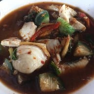 เมนูของร้าน จ่าต๋อยอาหารป่า