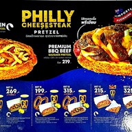 เมนู Auntie Anne's รพ.สมเด็จพระปิ่นเกล้า