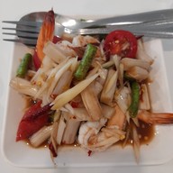 เมนูของร้าน ตำอร่อย สังขละบุรี
