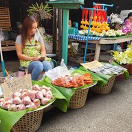 บรรยากาศ กาดเก๊าจาว