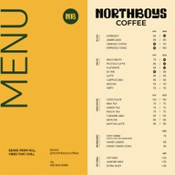 เมนู Northboys Coffee