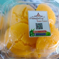 เมนูของร้าน ขนมจีน หน้าสถานีกาชาด