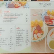 เมนู Wandee  Cafe ปราณบุรี