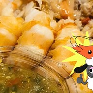 ข้าวกุ้งแกะ กุ้งเผา shrimpsheep