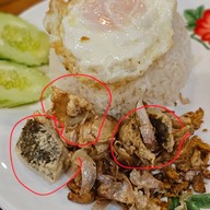 เมนูของร้าน ร้านส้มตำไก่ทอดคาราบอย -