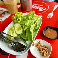 เมนูของร้าน ข้าวหมูทอดโอชา รามคำแหง หัวหมาก21