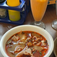 เช้า (โจ๊ก ต้มเลือดหมู ก๋วยจั๊บ ข้าวหมูดำหมูกรอบ ข้าวต้ม บะหมี่) เช้า