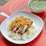 เมนูของร้าน ข้าวหมูทอดโอชา รามคำแหง หัวหมาก21