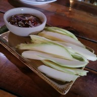เมนูของร้าน ครัวไม้แกน