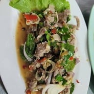 ร้านข้าวต้มบัวลอย  ตลาดบางบัวทอง