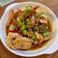 เมนูของร้าน ในสวนอินดี้ Seafood
